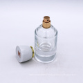 hot selling high quality clear cylinder cosmetic spray packaging perfume glass bottles 50ml